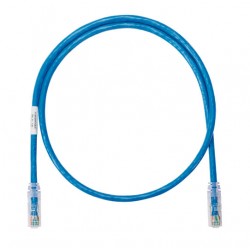 Patch Cord UTP Panduit Netkey Categoria 6 de 0.9 m –( NK6PC3 ) Azul / Blanco / Rojo