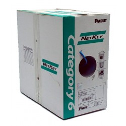 Cable UTP Panduit Netkey categoria 6 305 metros LSZH 24AWG ( NUL6C04BU-CE )