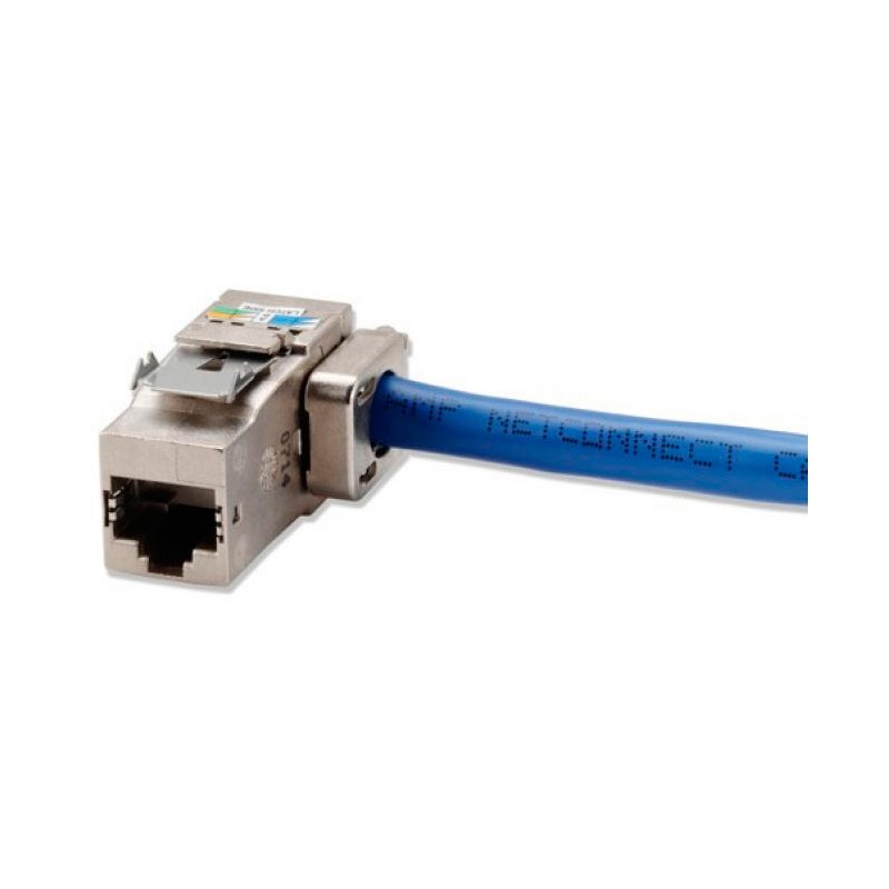 Jack RJ45 AMP CommScope Jack Cat 6A Apantallado Entrada Lateral ( 1711343-2  ) - SOLUCIONES XIOMEL