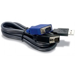 Cable KVM TRENDnet TK-CU06 USB 6-pies para TK-803R / TK-1603R (1.80 mtrs)