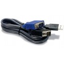 Cable KVM TRENDnet TK-CU10 USB 10-pies para TK-803R / TK-1603R (3.0 mtrs)