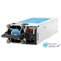 Fuente de alimentación HPE 500W Platinum de Ranura Flexible hot plug (720478-B21)