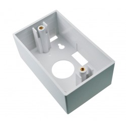 Caja Adosable Satra placa de montaje 2×4 (alta) –Blanco ( 0111048901 )