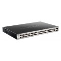 Switch Administrable D-Link DGS-3130-54TS 48Ptos Gigabit 4 10G SFP+ Capa2/3