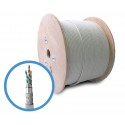 Rollo Cable solido SF/UTP Satra CM Gris 305 metros 23 AWG ( 0212072101 )