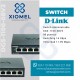 Switch Administrable D-Link DGS-1100-08V2 8 Puertos Capa 2 RJ-45 10/100/1000
