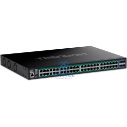 Switch TRENDnet TPE-3524S 48 puertos PoE+ Gigabit 4 puertos SFP+ 10G