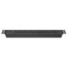 Power Rack 08 tomas 10 AMP con tomacorrientes Leviton