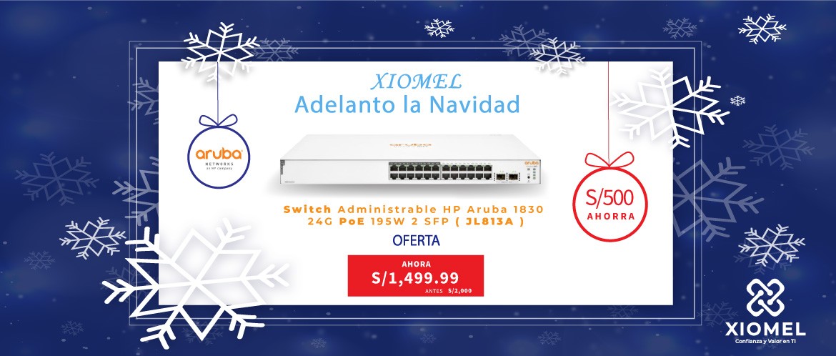 Switch HP 1830 Poe 24g