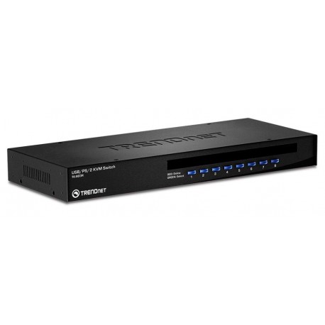 KVM Switch TRENDnet TK-803R 08 puertos VGA y PS/2 Rackeable