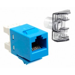 Jack RJ45 AMP Categoria 6 Azul / Blanco / Rojo / Amarillo ( 1375055 -X)