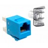 Jack RJ45 AMP Categoria 6 Azul / Blanco / Rojo / Amarillo ( 1375055 -X)