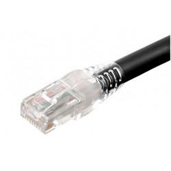 Patch Cord UTP AMP Categoria 6 de 0.9 mts ( 1859252-3 ) Negro