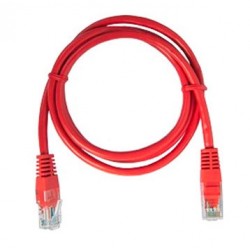 Patch Cord UTP AMP Categoria 6 de 3 mts ( 1859249-0 ) Rojo