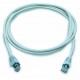 Patch Cord UTP AMP Categoria 6A de 3 mts ( 1711817-3 ) Azul / Rojo / Gris