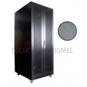 Gabinete de Piso 42RU Puerta Microperforada Doble Hoja 2.10 mts Altura