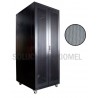 Gabinete de Piso 42RU Puerta Microperforada Doble Hoja 2.10 mts Altura