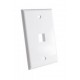 Faceplate 1 puerto Dixon Color Blanco