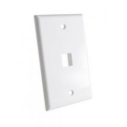 Faceplate 1 puerto Dixon Color Blanco