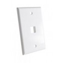Faceplate 1 puerto Dixon Color Blanco