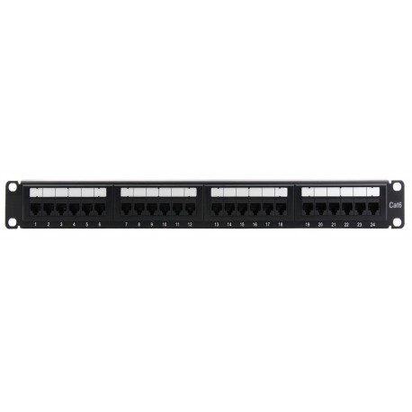 Patch Panel Panduit Netkey 24 puertos Categoria 6 ( NK6PPG24Y )