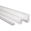 Canaleta pared 15x10 blanco SATRA capacidad 1 cable 2 metros con adhesivo