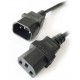 Cable Poder Ups Macho Hembra 1.80 Mts IEC 320 C13 a C14 a UPS