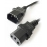 Cable Poder Ups Macho Hembra 1.80 Mts IEC 320 C13 a C14 a UPS