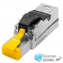Conector Blindado Dixon RJ45 CAT6A (PA-FP-C6A-FS)