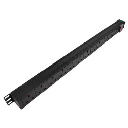 Power Rack Vertical Leviton 10 tomas (PDU ) 10 AMP con tomacorriente