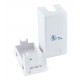 Faceplate 1 puerto Dixon Color Blanco