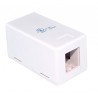 Roseta DIXON Adosable de 1 Puerto Blanco (PN:JE301/WH)