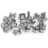 Pernos Enjaulados M6 Paquete de 50 unidades color Plata