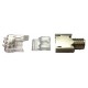 Conector Plug RJ45 Dixon categoria 6 Paquete 100 unidades