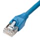 Patch Cord AMP CommScope S/FTP Categoria 6A de 3 mts ( NPC6ASZDB-BL003M ) Azul