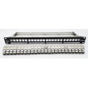 Patch Panel 24 puertos Categoría 6A SATRA 24 Jack Blindado UL ( 0103022499 )