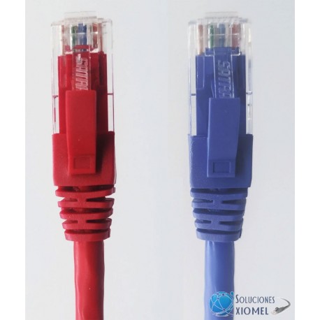 Patch Cord UTP SATRA 1 m 24AWG categoría 6 Certificado ETL ( 010203010X )