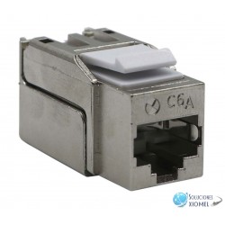 Jack RJ45 6A Satra Blindado Certificado ETL ( 103010099 )