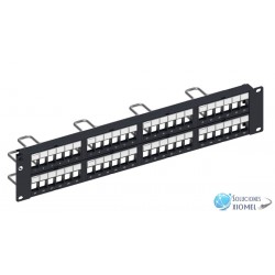 Patch Panel Modular Vacio AMP Commscope 48 puertos Categoria 6 / 6A ( 760237041 )