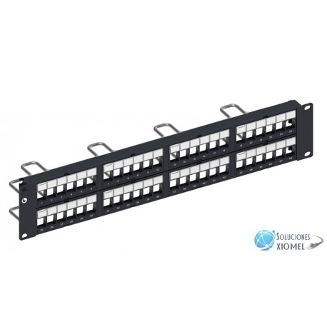 Patch Panel Modular Vacio AMP Commscope 48 puertos Categoria 6 / 6A ( 760237041 )