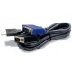 Cable KVM Satra USB de 1.80 mts ( 1502010180 )