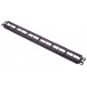 Patch Panel Panduit Mini-Com vacio con Etiqueta de 24 puertos ( CPPL24WBLY )