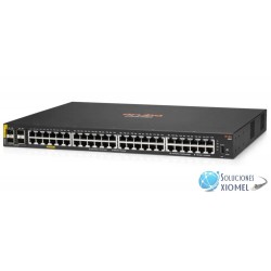 Switch Administrable HP Aruba 6100 48G 4 SFP+ Capa 2, puerto consola ( JL676A )