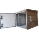 Gabinete de Pared Exterior IP66 12RU Acero Laminado Gris Epoxico