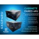 Gabinete de Pared de 4RU Acero Laminado al Frio