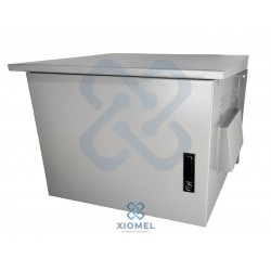 Gabinete de Pared para Exterior IP65 10RU Acero Laminado Gris Epoxico
