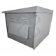 Gabinete de Pared para Exterior IP55 8RU Acero Laminado Gris