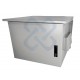 Gabinete de Pared para Exterior IP55 8RU Acero Laminado Gris