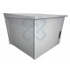 Gabinete de Pared para Exterior IP55 8RU Acero Laminado Gris