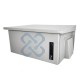 Gabinete de Pared 4RU IP65 para Exterior Acero Laminado Gris Epoxico